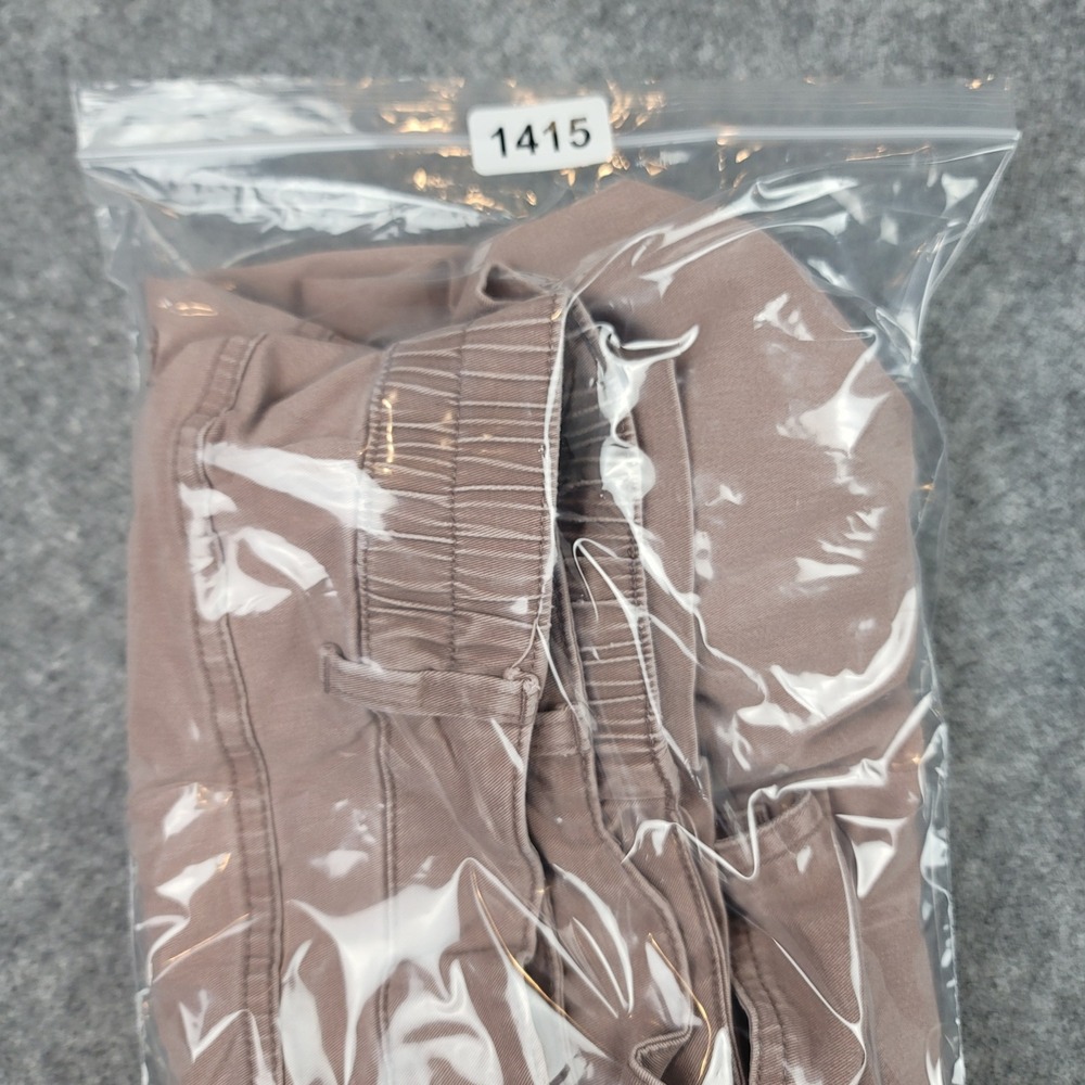 Wild Fable Womens Wide Leg Cargo Pants Mauve Brown High Rise Size L Utility - Picture 12 of 12